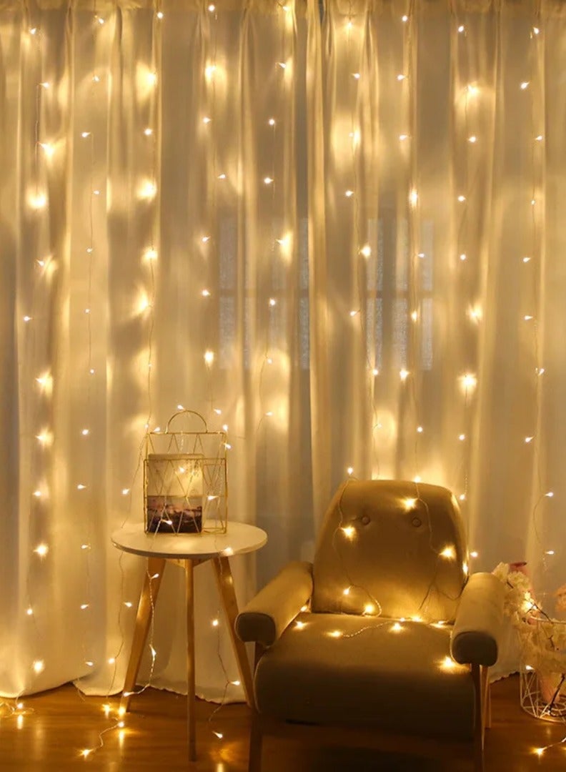 AL THURAYAT 50 meters of high-brightness warm LED string lights for decoration; flexible and easy to shape. - Image 2