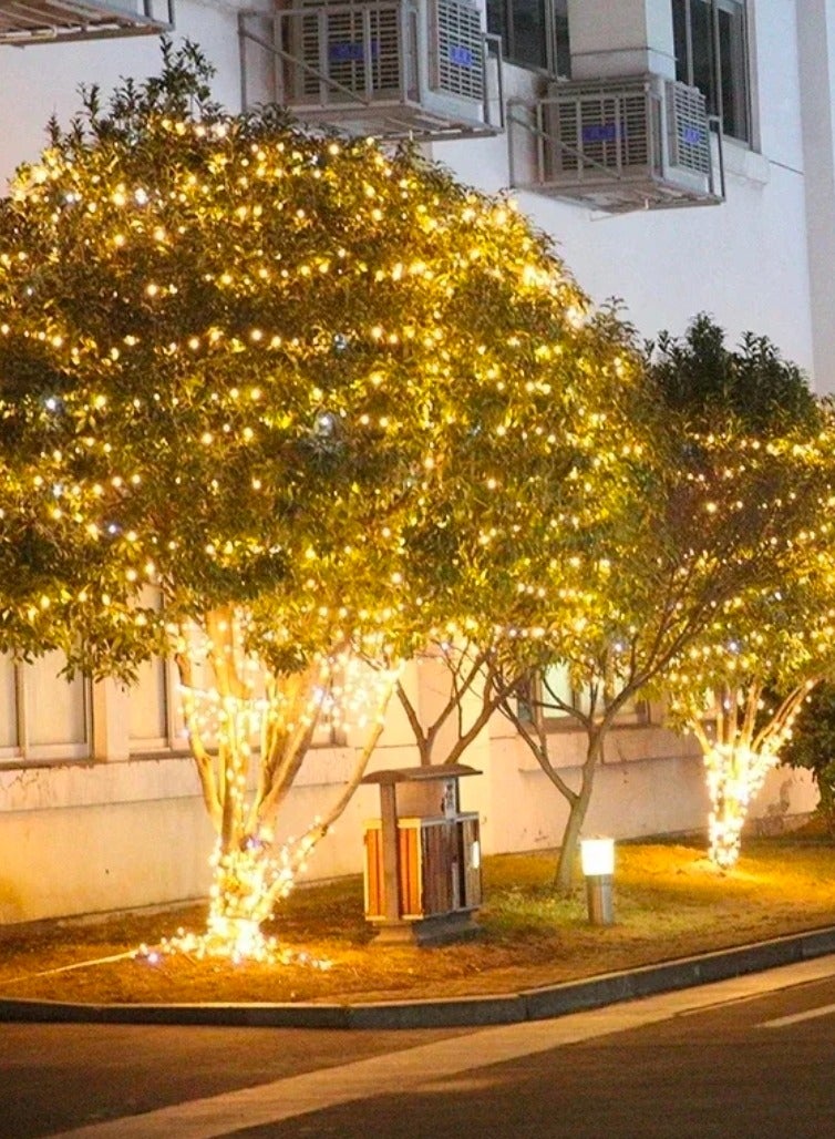 AL THURAYAT 50 meters of high-brightness warm LED string lights for decoration; flexible and easy to shape. - Image 3