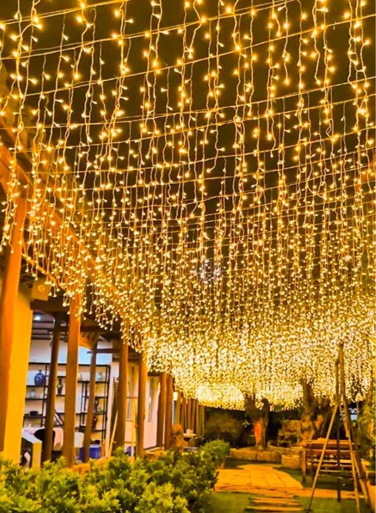 AL THURAYAT 50 meters of high-brightness warm LED string lights for decoration; flexible and easy to shape. - Image 4