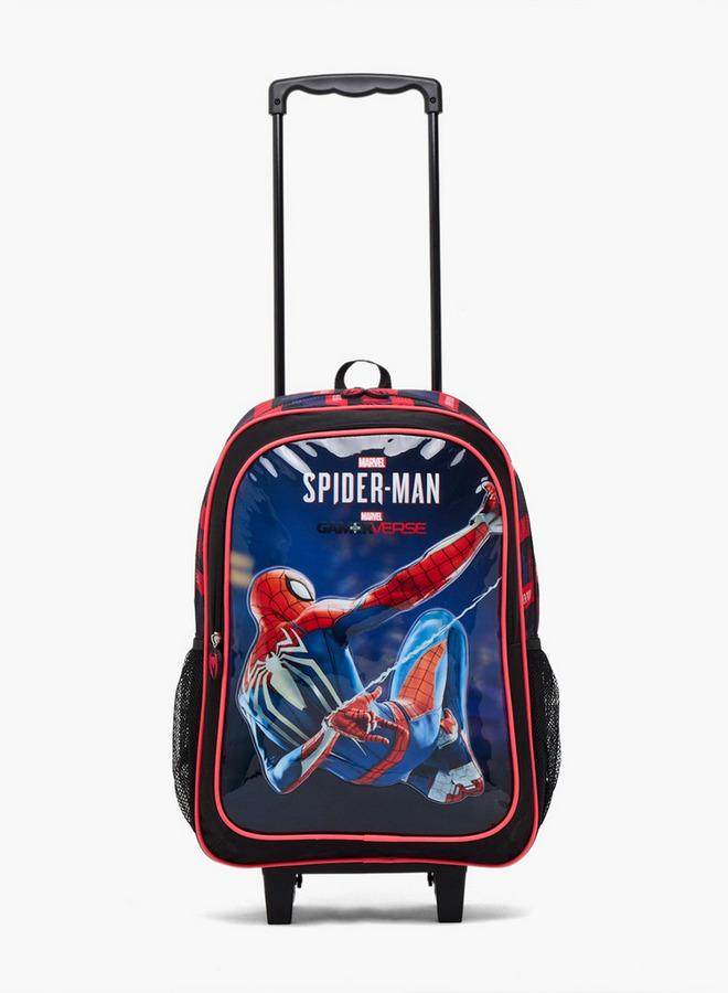 MARVEL Spider-Man 3-Piece School Trolley Bag Set For Boys 13+ Years With Lunch Bag And Pencil Pouch - Image 4