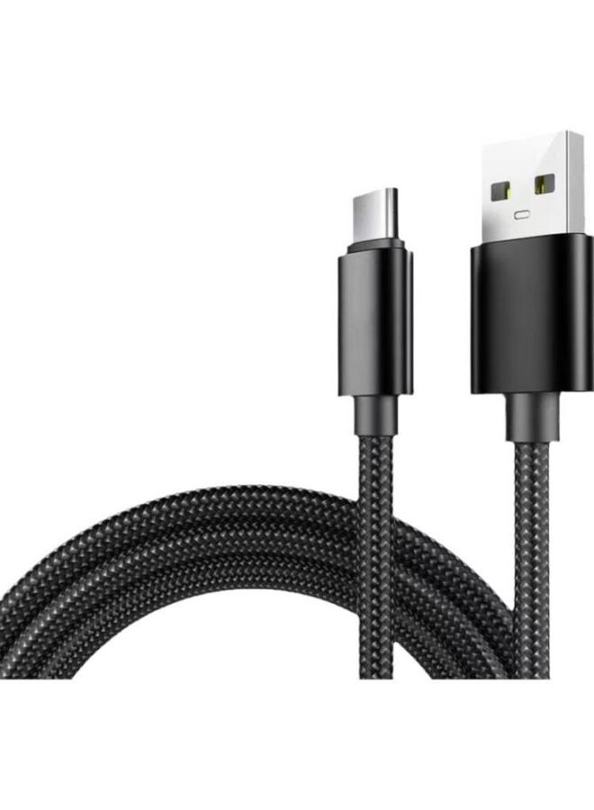 Suitable For TypeC Data Cable 6A Super Fast Charging Huawei Mate40pro Xiaomi VivoOPPO Mobile Phone Flash Charging Line-Color:6a Black Cable Typec Interface 【3 Pack】-1m - Image 2