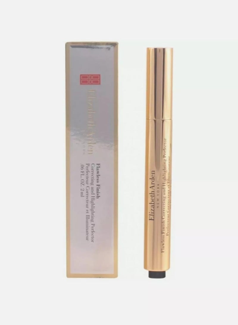 Elizabeth Arden FLAWLESS FINISH CORRECTING & HIGHLIGHTING PERFECTOR, .06 OZ