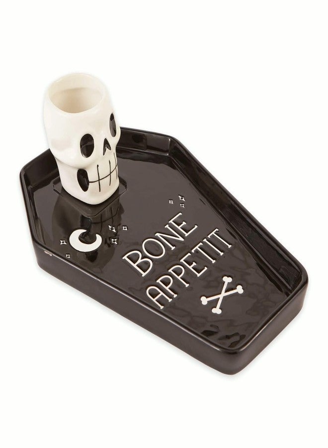 DII Skull & Coffin Platter Set - Image 1