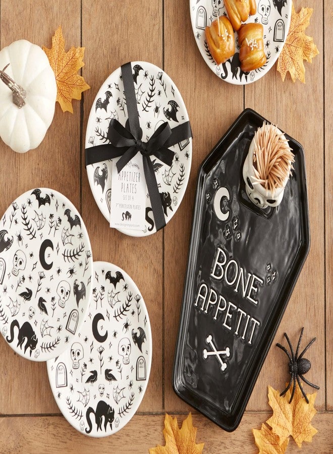 DII Skull & Coffin Platter Set - Image 4
