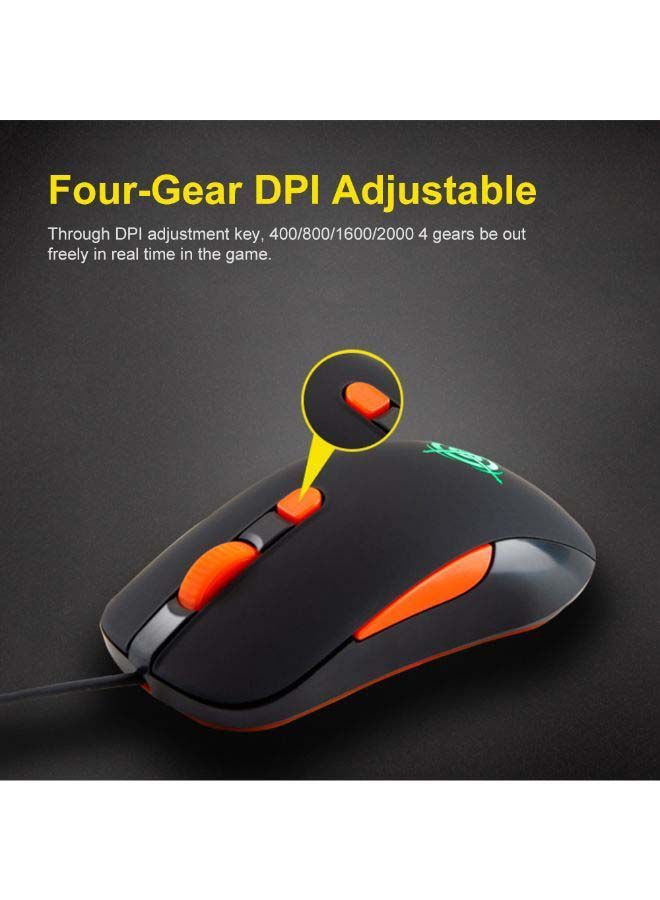 NIBEMINENT Adjustable DPI Wired Gaming Mouse  - Image 2