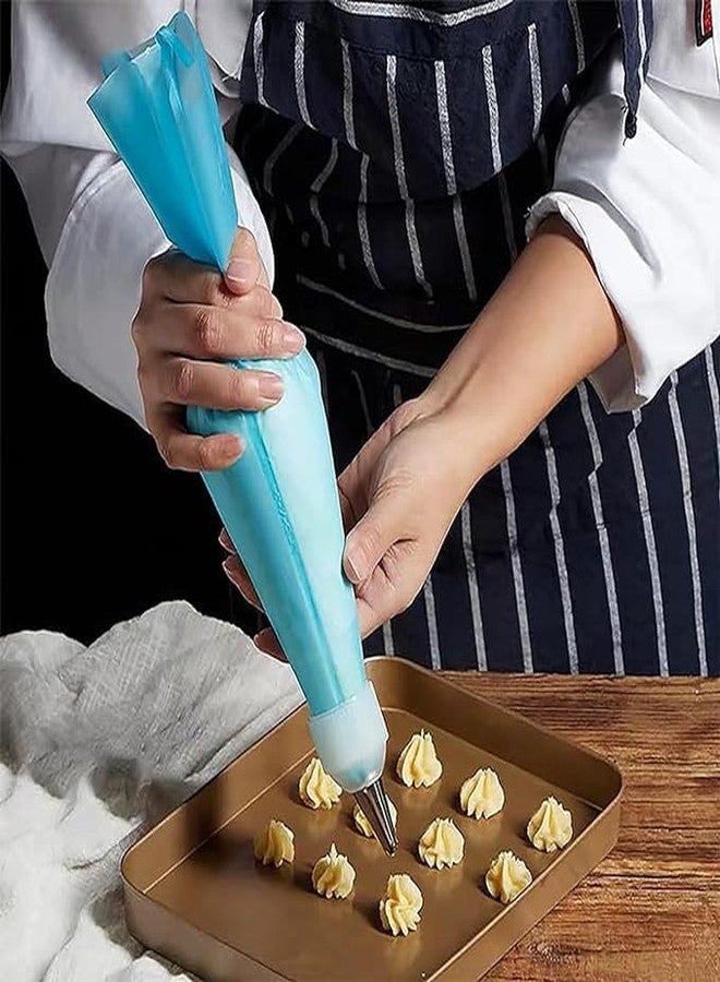 مجموعة رؤوس تزيين الكيك من ساتيانيو، طقم تزيين الكيك من الفولاذ المقاوم للصدأ، رؤوس تزيين الكيك والمعجنات، أدوات خبز لتزيين الكوكيز والكب كيك (27) - Image 3