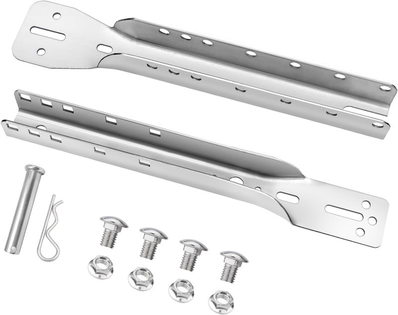 MS.GD Magisale Garage Door Parts Bracket Adjustable Reinforcement Bracket, Carbon Steel Zinc Plated - Image 1