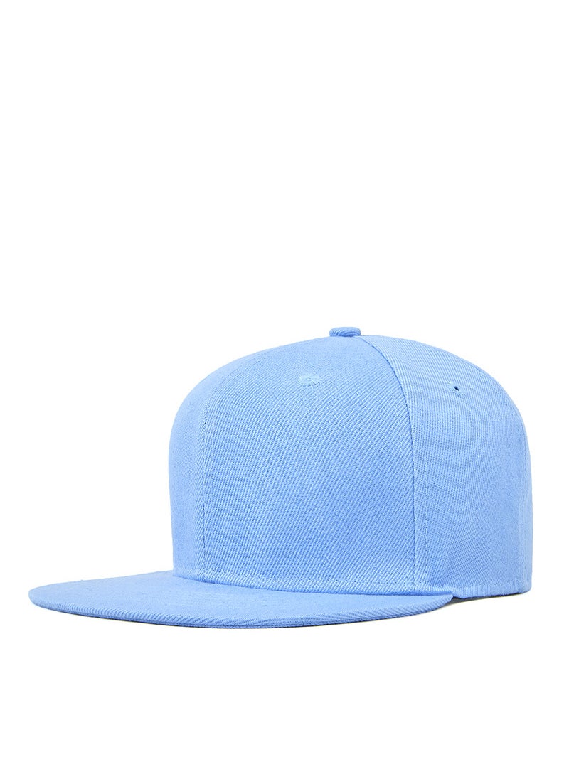 Generic Solid Color Snapback Baseball Caps for Men and Women Rose red  - Image 4