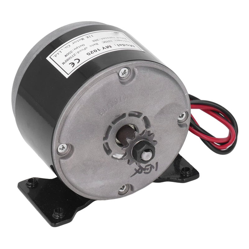 High Speed Brushed DC Motor 12V 24V Aluminum For Electric Scooter Easy Installation - Image 3