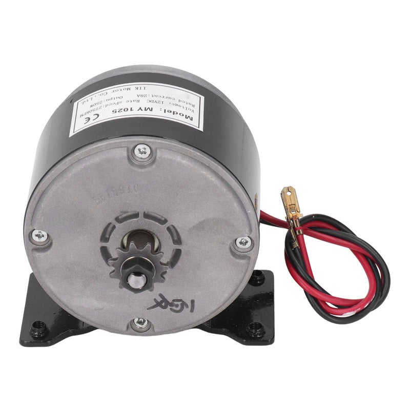 High Speed Brushed DC Motor 12V 24V Aluminum For Electric Scooter Easy Installation - Image 4