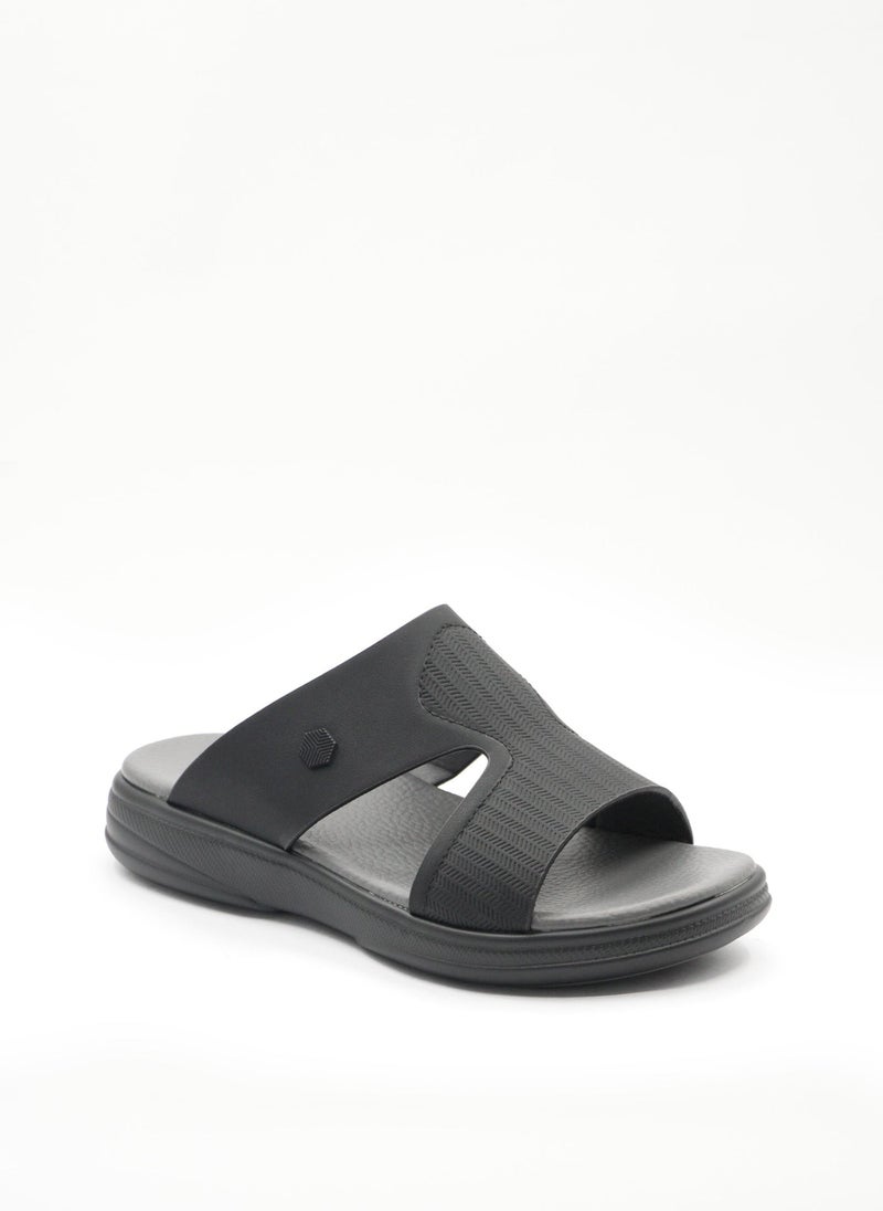 Geoomnii Arabic Sandals for Men – Traditional & Comfortable Slip-On Footwear - Image 3