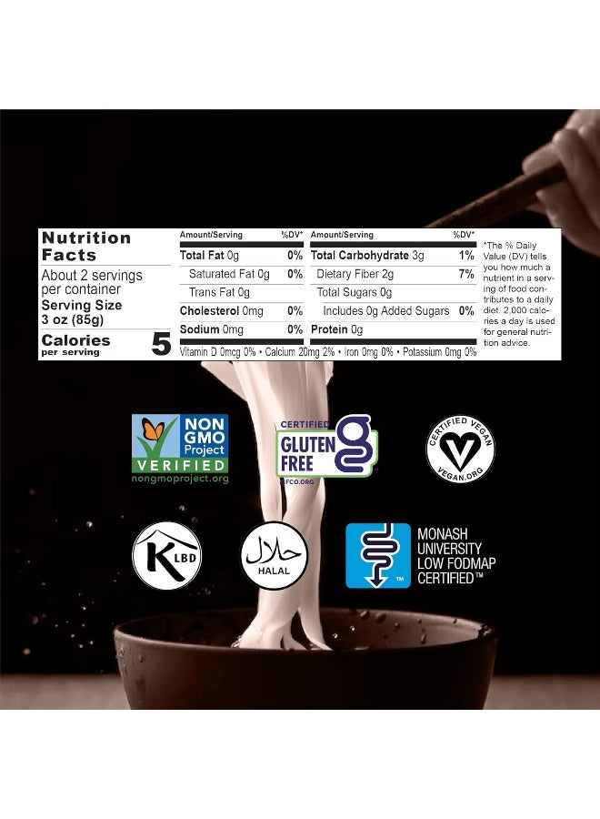 Miracle Noodle Angel Hair Pasta, 7 Oz (Pack of 6), Plant Based Shirataki Konjac Noodles, 5 Calories, 1g Net Carbs Per Serving, Keto, Gluten-Free - Image 2