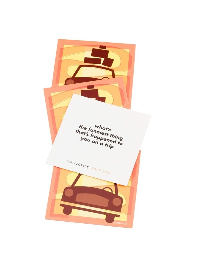 TableTopics Road Trip to Go - 40 Conversation Cards for Kids and Families in The Car, Game for Fun & Connection During Travel, Delightful Stocking Stuffer - Image 3