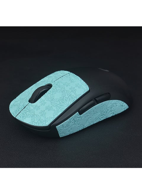 Anti-slip Mouse Pad Logitech Gpw First Second Generation Specialized Lizard Skin Sweat Absorption Anti-slip Sticker-Color:GPW Generation Snow Pattern-Blue