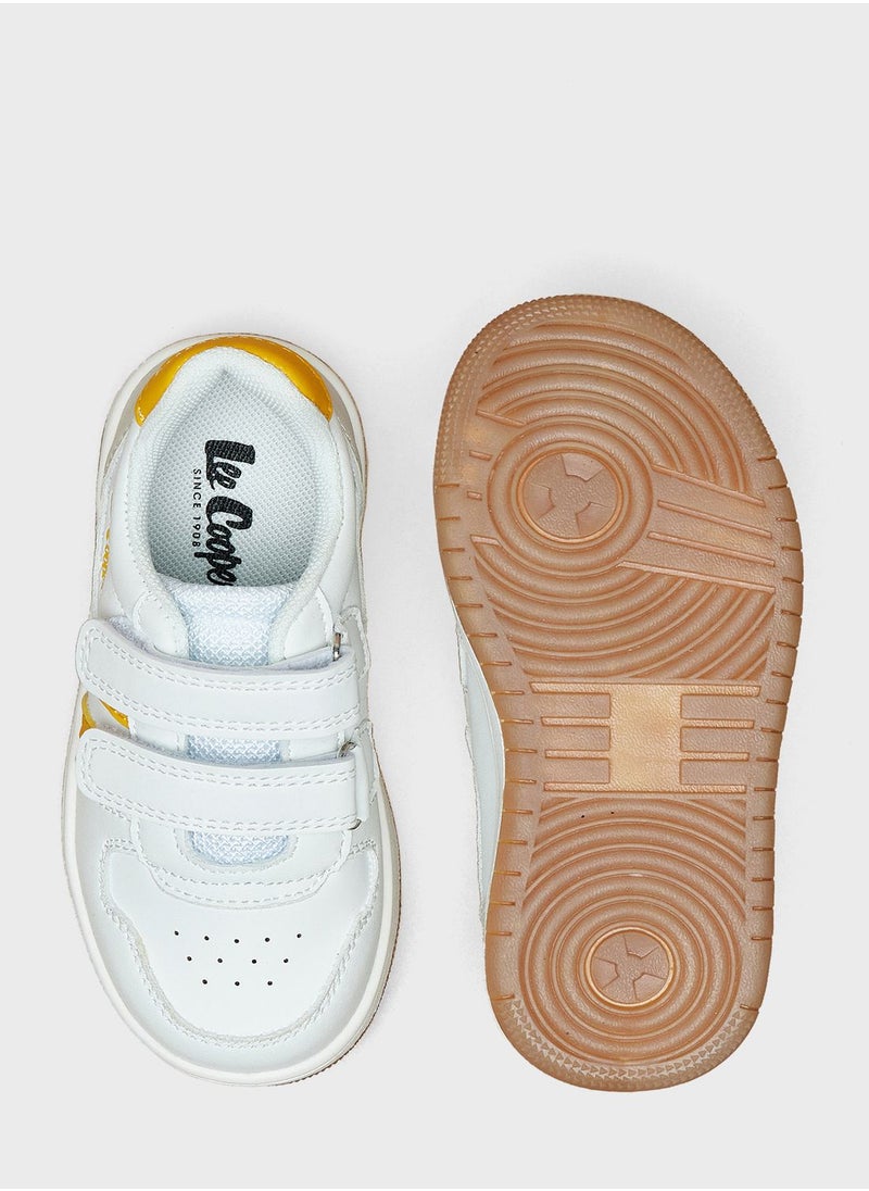 Lee Cooper - Kids Low Top Velcro Sneakers - Image 1