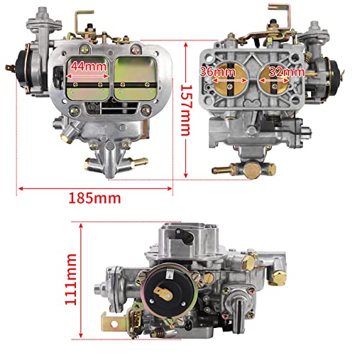 Dokili Carburetor for 32/36 DGV DGEV Electric choke Fits To.yota Pickup Celica Corona 20R 22R Engine B2000 B2200 Datsun Pickup 510 610 620 200SX Ni.ssan Sentra 720 Pulasar CJ5 CJ7 CJ8 - Image 5