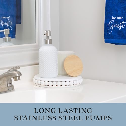 Cornucopia Brands Stainless Steel Replacement Lotion Pump Parts, 28-400 (6-Pack); Silver Metal Soap Dispensers Fit Standard 8oz/16oz Boston Round Bottles - Image 5