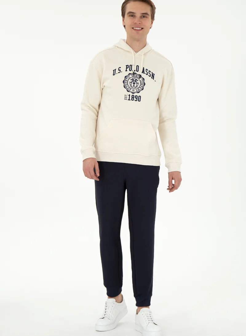 U.S. Polo Assn. Men's Textured Regular Fit Jogger Sweatpants