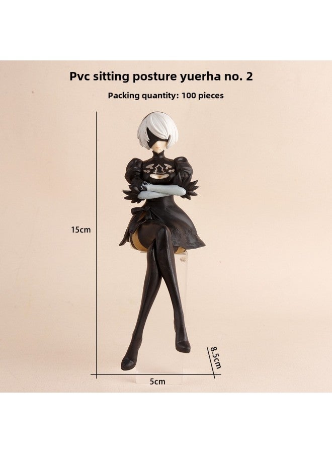 Women's Figure Collection Of Fulian Aniya Irena Sonia Nana Yukino Hatsune Conner Camu Y-Color:67 Sitting Yurha No. 2  - Image 1