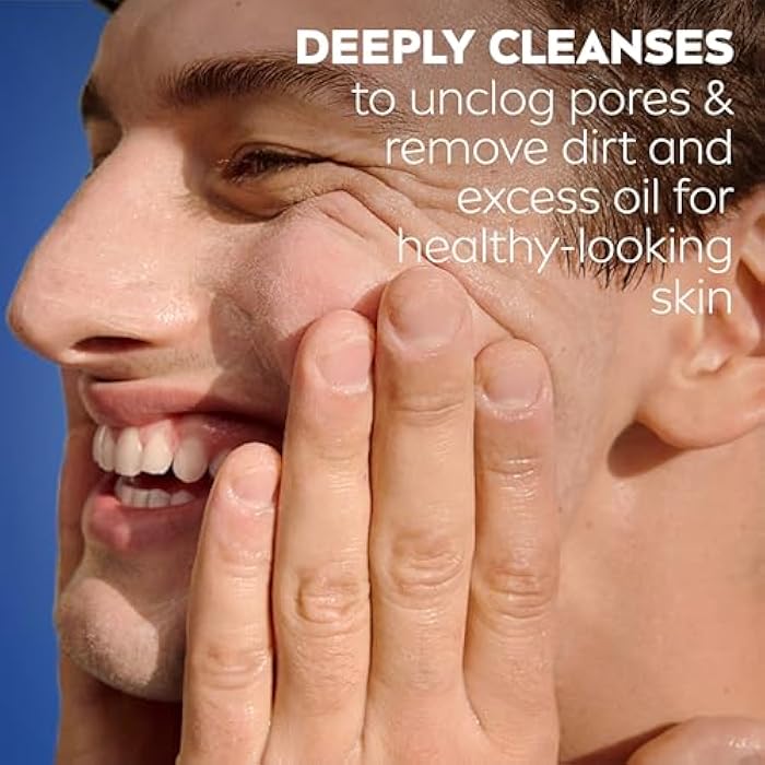 NIVEA MEN Maximum Hydration Deep Cleaning Face Scrub With Aloe Vera, 3 Pack of 4.4 Oz Tubes - Image 4