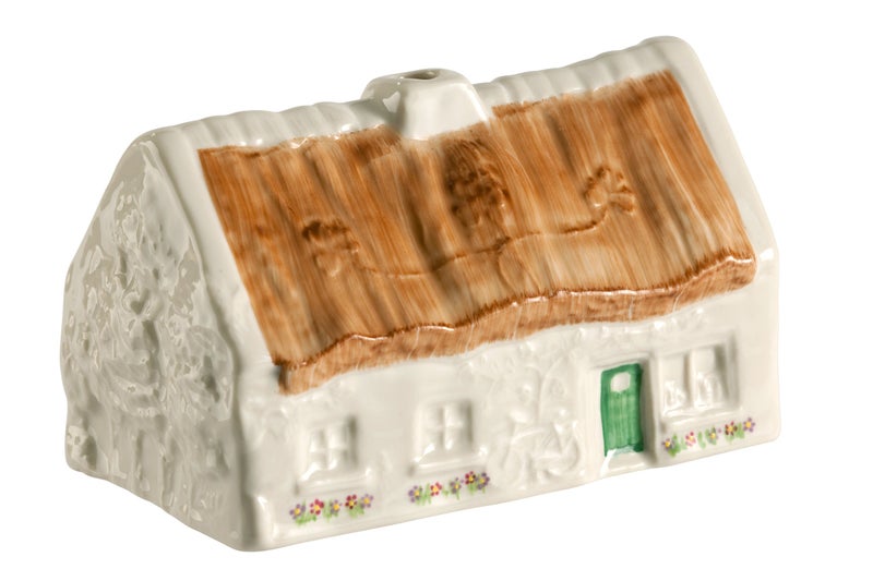 Belleek The Quiet Man Cottage  Edition Piece 2014 Porcelain