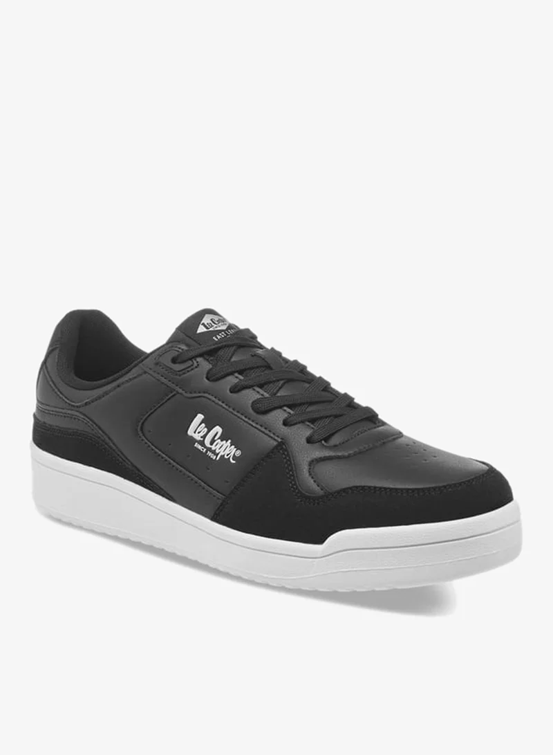 Lee Cooper Men's Panelled Lace-Up Sneakers