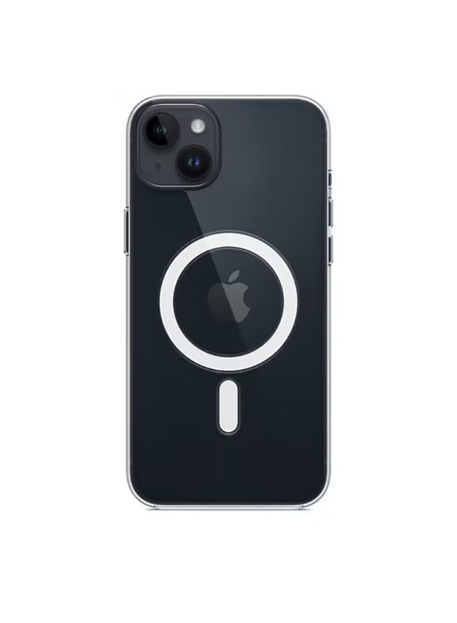 فيسوس غطاء ابل ايفون 14 بلس مع ماج سيف شفاف - Image 2