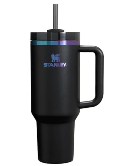 Quencher H2.0 FlowState Stainless Steel Vacuum Insulated Tumbler with Lid and Straw for Water, Iced Tea or Coffee, Smoothie and More, 40 oz