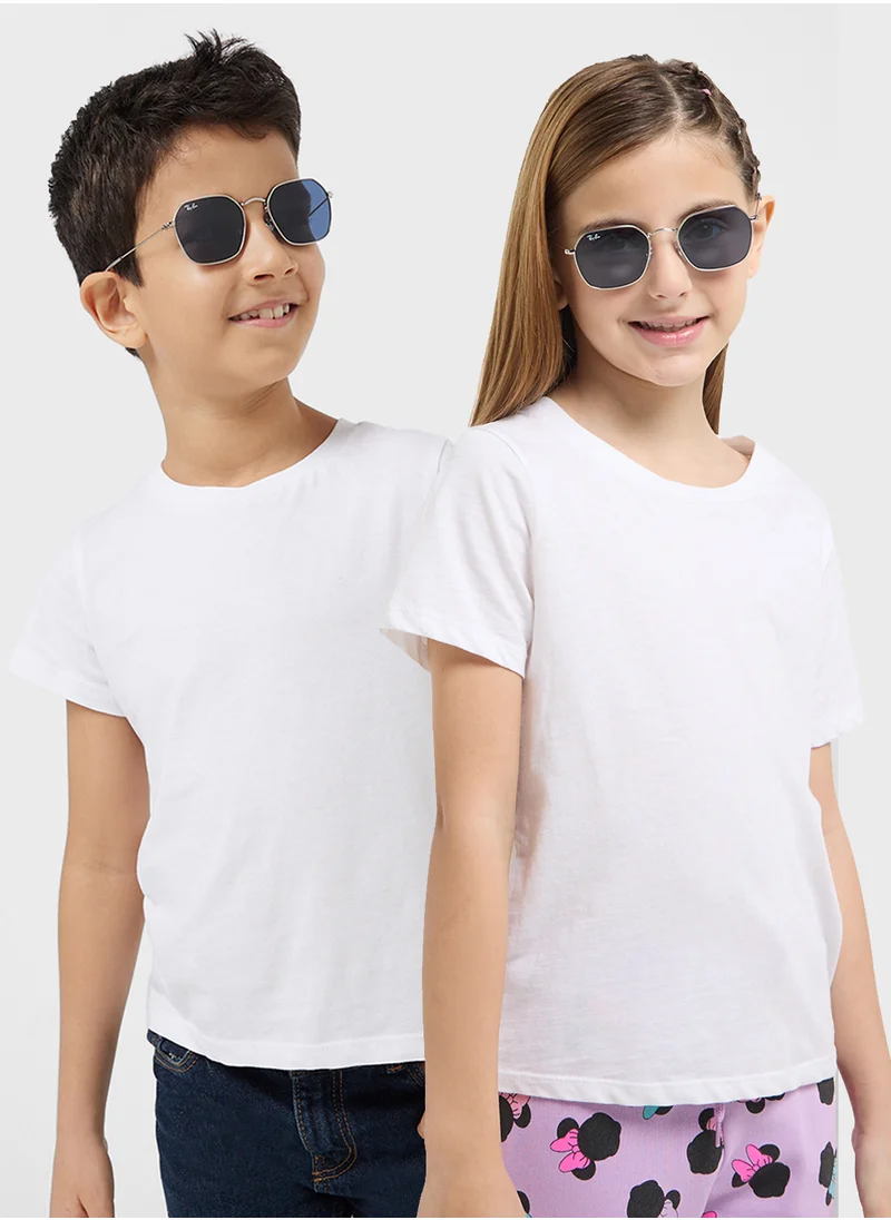 راي بان جونيور 0Rj9594S Aviator Sunglasses