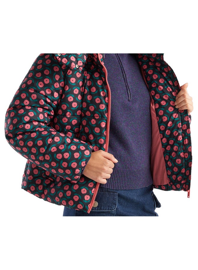 Benetton PADDED JACKET WITH FLOWER PRINT  - Image 4