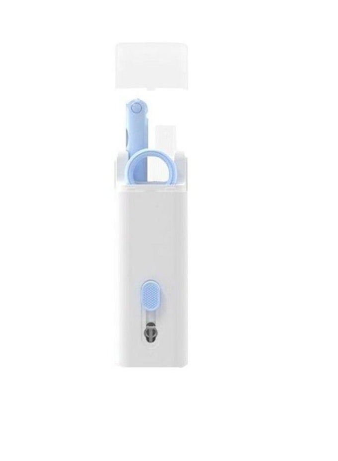 Laptop Cleaner, 7 in 1 Keyboard Cleaner Set, Computer MacBook Earphone Cleaning Kit, Tablet and Screen Dust Brush Including Soft Sweep, Swipe, 3 in 1 Airpod Cleaner Pen, Key Puller and Spray Bottle - Image 1