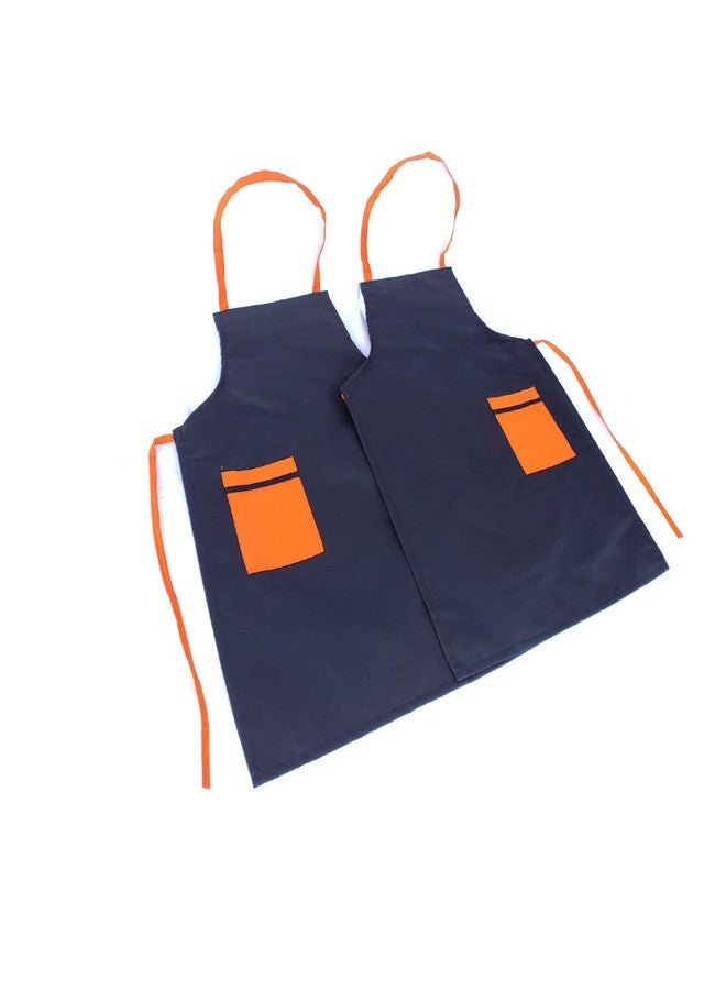 Switchon® Waterproof Kids Polyester Multipurpose Apron with Front Pocket for Cooking, Painting, Art & School Activities | Suitable for Boys & Girls Age 5-12 Years | Pack of 2 - Image 5