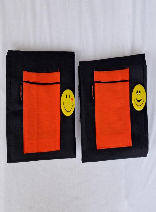 Switchon® Waterproof Kids Polyester Multipurpose Apron with Front Pocket for Cooking, Painting, Art & School Activities | Suitable for Boys & Girls Age 5-12 Years | Pack of 2 - Image 2