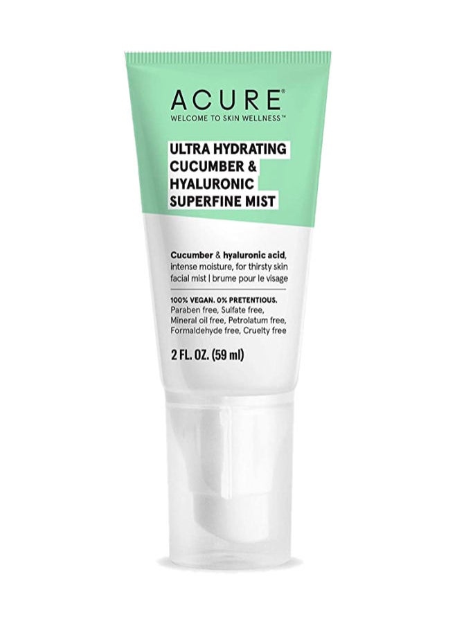 Acure Ultra Hydrating Cucumber & Hyaluronic Superfine Mist  - Image 1