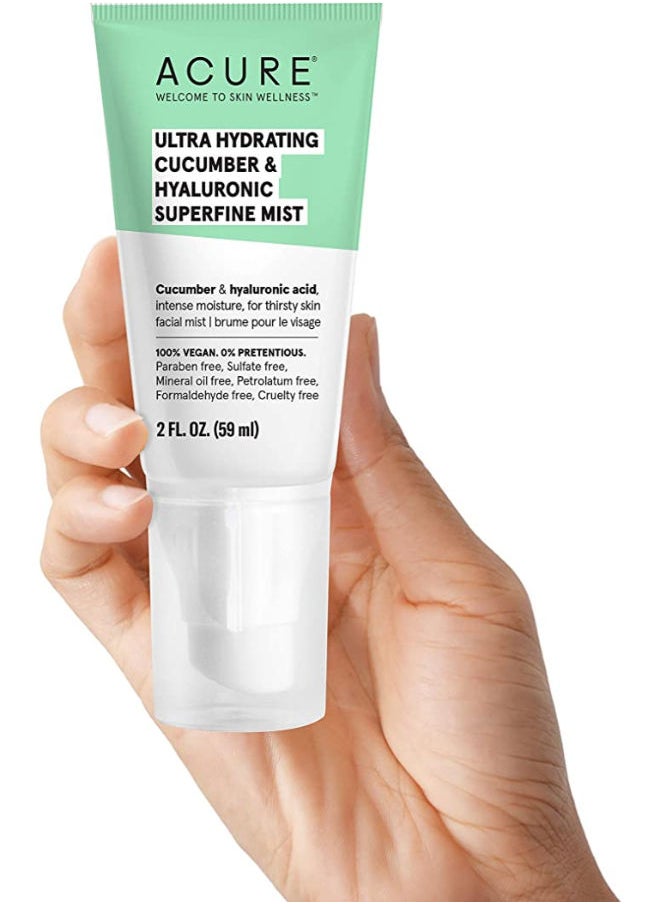 Acure Ultra Hydrating Cucumber & Hyaluronic Superfine Mist  - Image 2