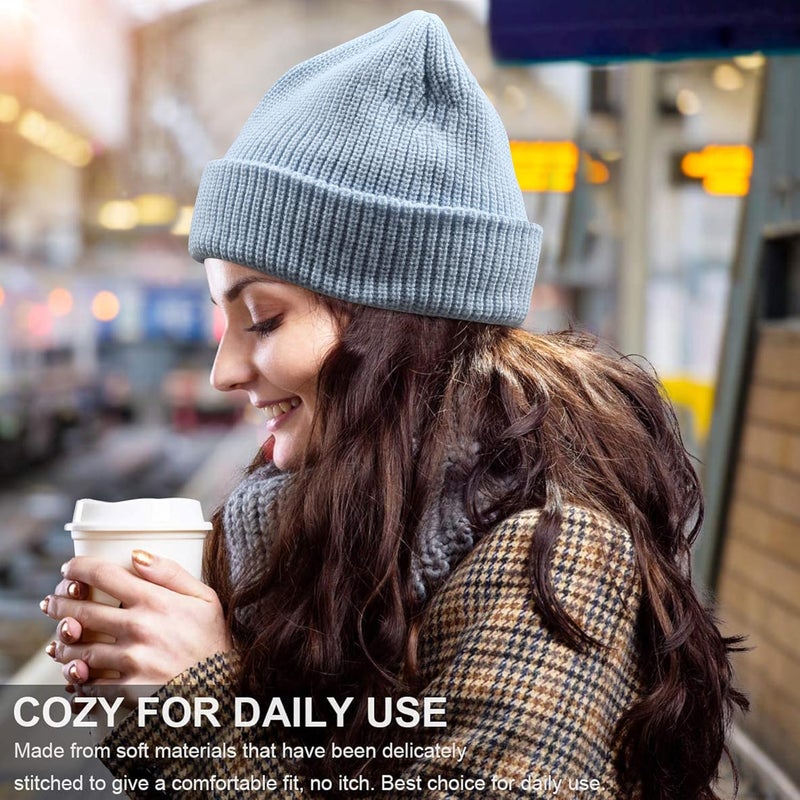 NORTHWIND قبعة شتوية NORTHWIND للرجال، قبعة شتوية للنساء، قبعة بوني للرجال، قبعة صوفية للرجال، قبعة صوفية للنساء، قبعة بوني للنساء، ملابس شتوية - Image 3
