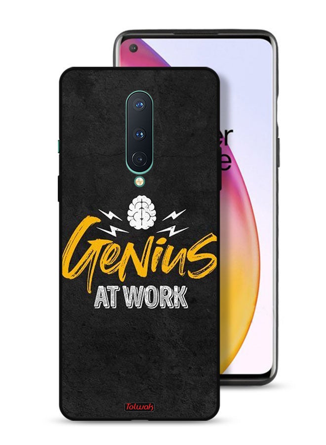 Tolwak OnePlus 8 Protective Case Cover Genius At Work - Image 1