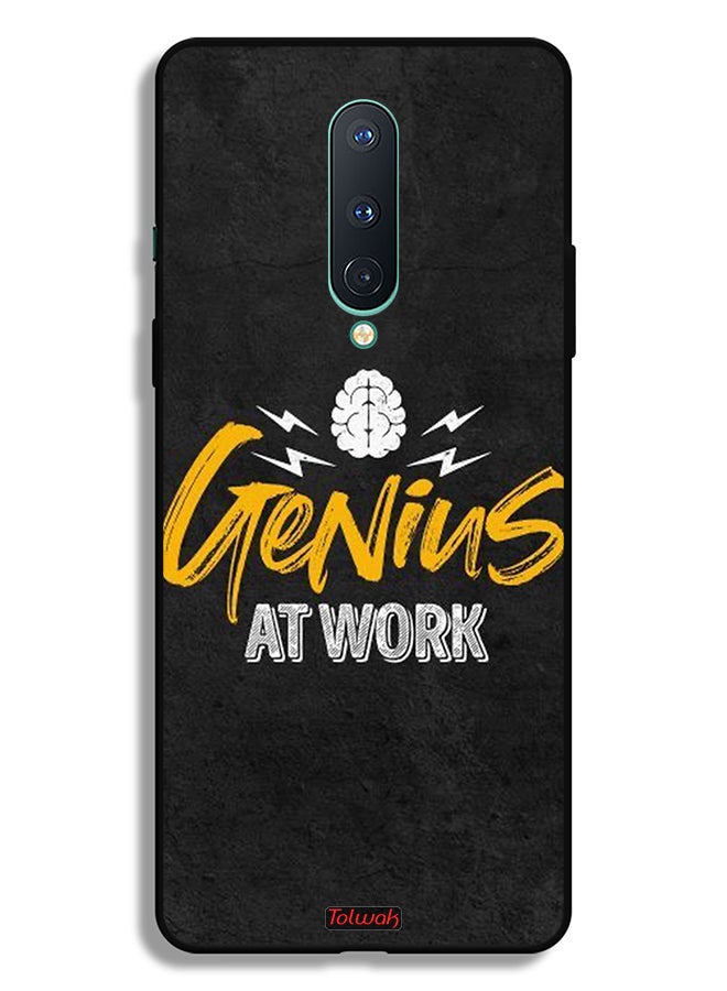 Tolwak OnePlus 8 Protective Case Cover Genius At Work - Image 2
