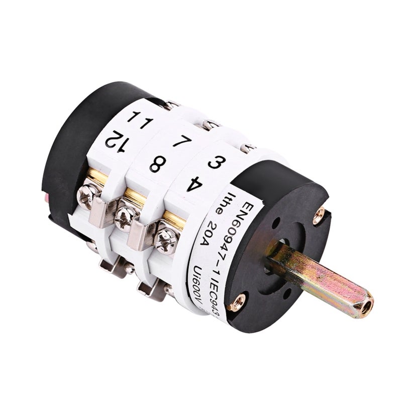 220V/380V 20A Car Tire Changer Metal Machine Motor Forward Reverse Switch Tool - Image 1
