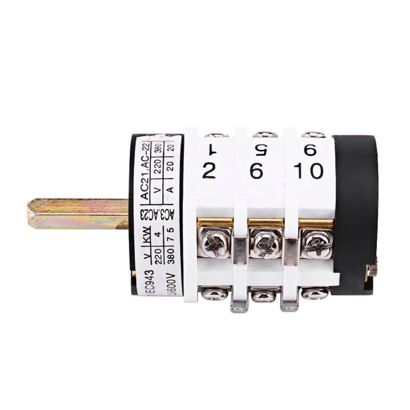 220V/380V 20A Car Tire Changer Metal Machine Motor Forward Reverse Switch Tool - Image 5