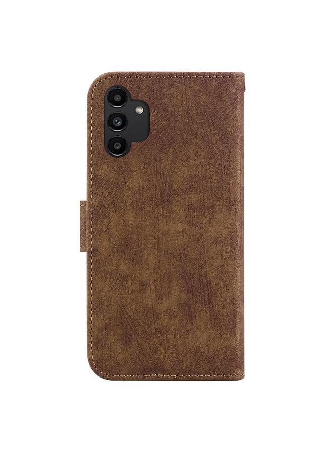 S-TOP Case For Samsung Galaxy A13 4G Little Tiger Embossed Leather Phone Case - Image 3