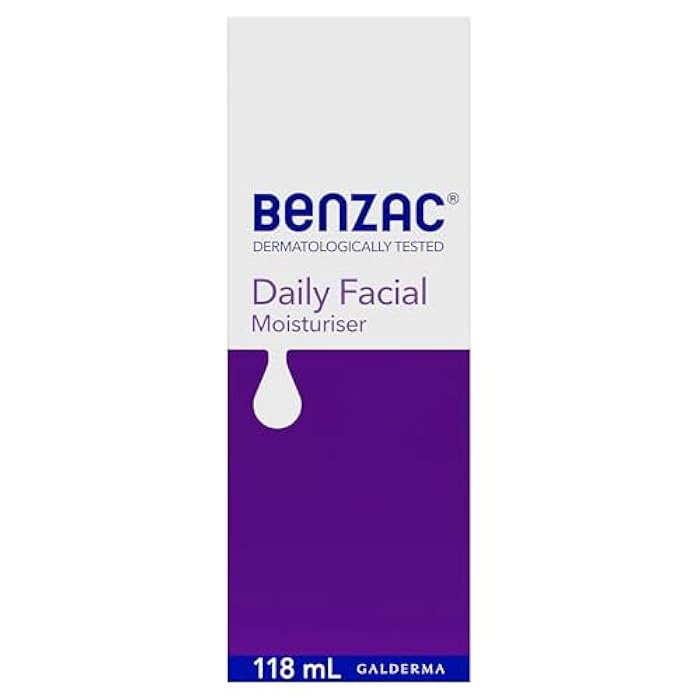 Benzac Daily Facial Moisturiser 118ml - Image 1
