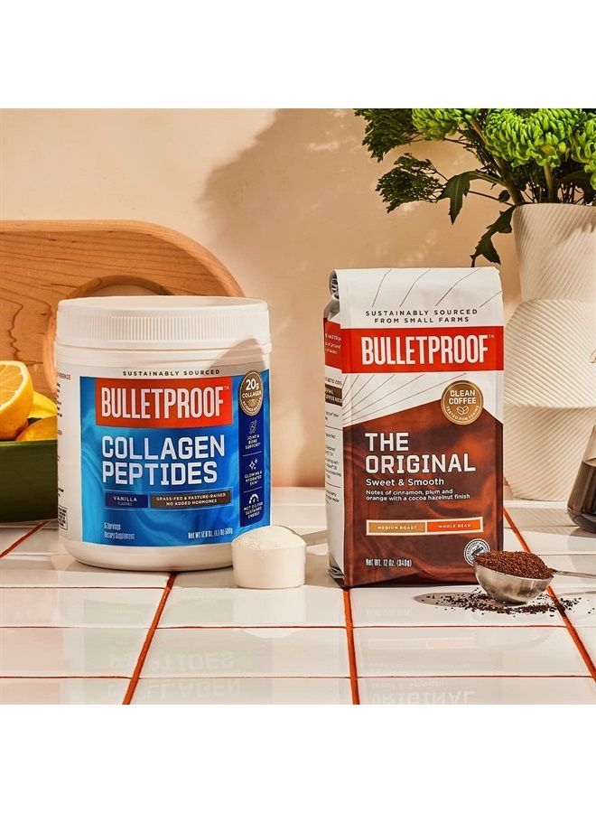 Bulletproof Vanilla Collagen Protein Powder with MCT Oil, 19g Protein, 42.3 Oz, Value Size, Collagen Peptides and Amino Acids for Healthy Skin, Bones and Joints - Image 3