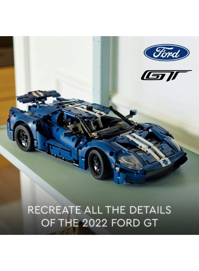 LEGO Technic 2022 Ford GT 42154 Building Kit for Adults (1466) Pieces, 18+ - Image 3