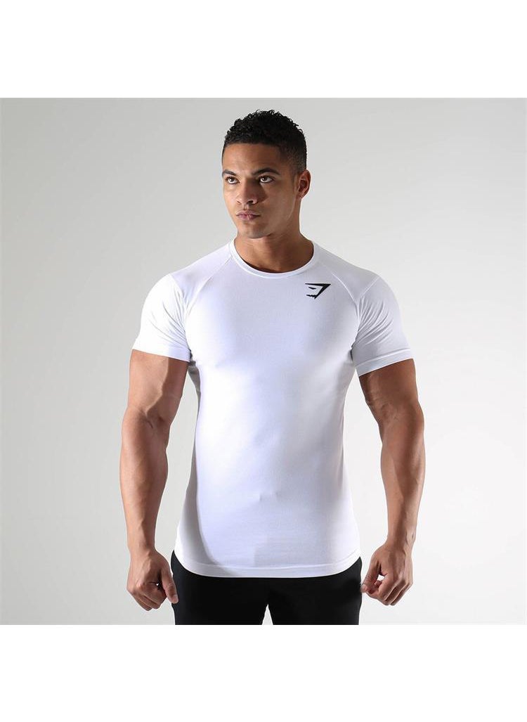 2023 Mens Summer Fashion Short Sleeve Tee White - pzsku/ZF0ECD68C956F51246E56Z/45/_/1741689272/77ad2e65-8b24-4aa7-a4ff-6c51d8774191