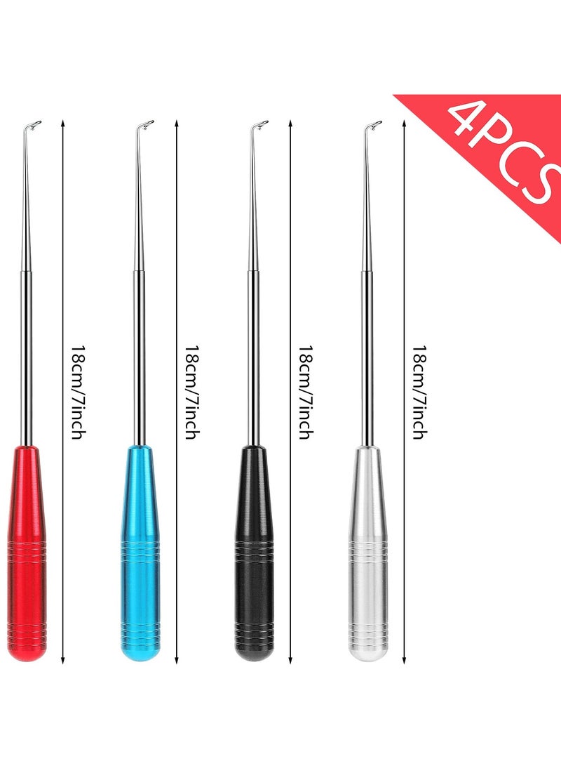 SUNSAR 4 Pcs Multi  functional Fishing Hook Remover  Quick and Secure Hook Disconnect Tools with Storage Tube Accessories for Fishing Gear Kit - Image 4