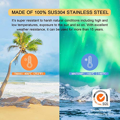 OFFO Bird Spikes with Stainless Steel Base, Durable Bird Spikes Arrow Pigeon Spikes Fence Kit for Keeping Small Bird, Crows and Woodpeckers Away, Covers 10.2 Feet(3.1m) - Image 3
