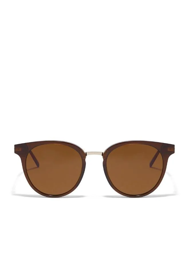 30 سندايز ٣٠ صنديز فلير نظارة شمسية نسائية دائرية مع حماية من الأشعة فوق البنفسجية ٤٠٠