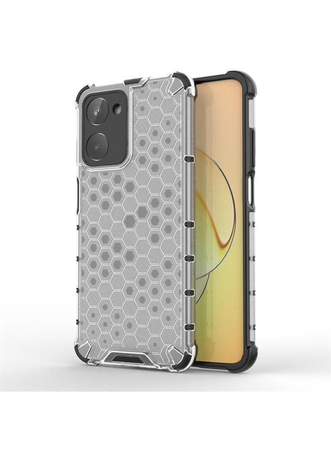 اس-توب جراب هاتف Realme 10 Pro 5G Honeycomb مقاوم للصدمات - Image 1