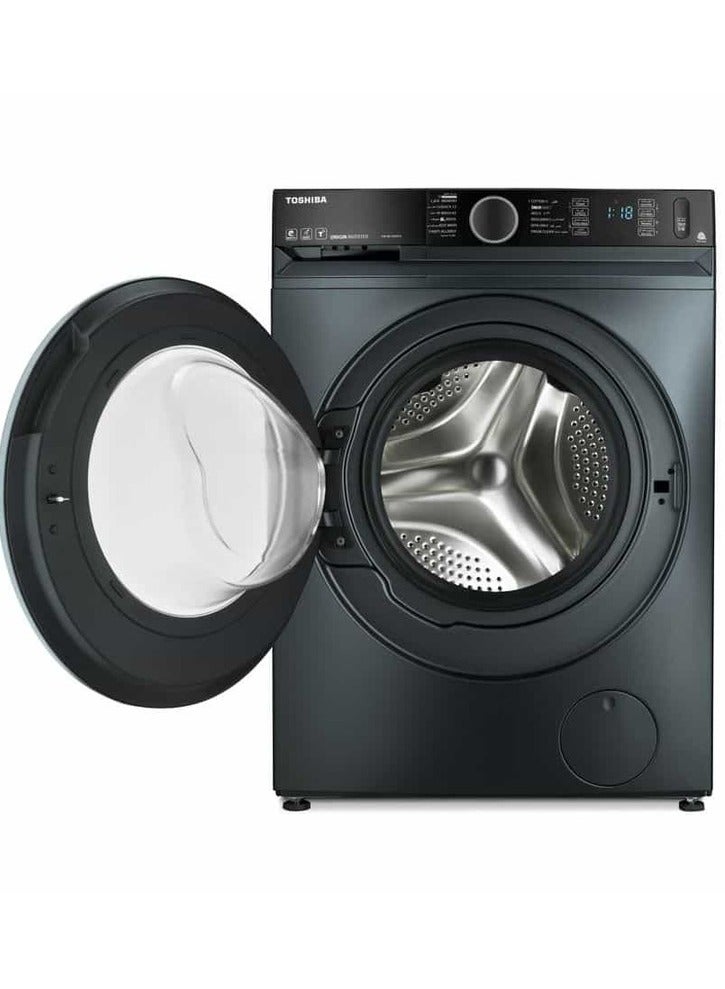 Toshiba Front Load Automatic Washing Machine, Inverter Motor, Morandi 8 kg TW-BK90GF4EG(MK) Morandy Grey - Image 3